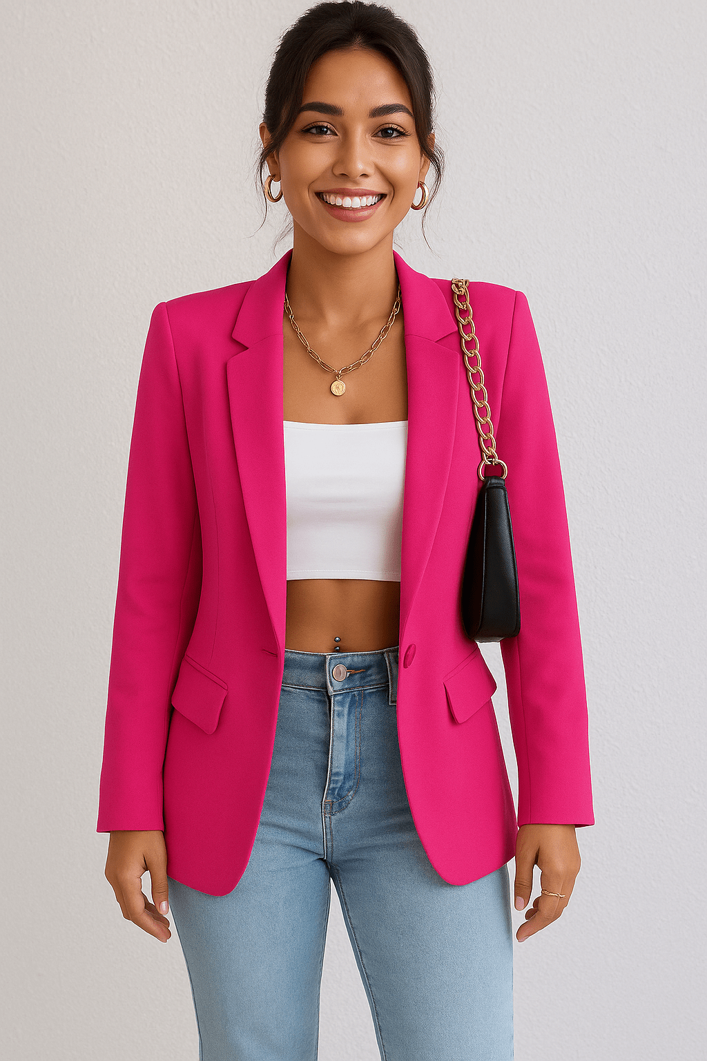 Classic Fit Women's Business Blazer
