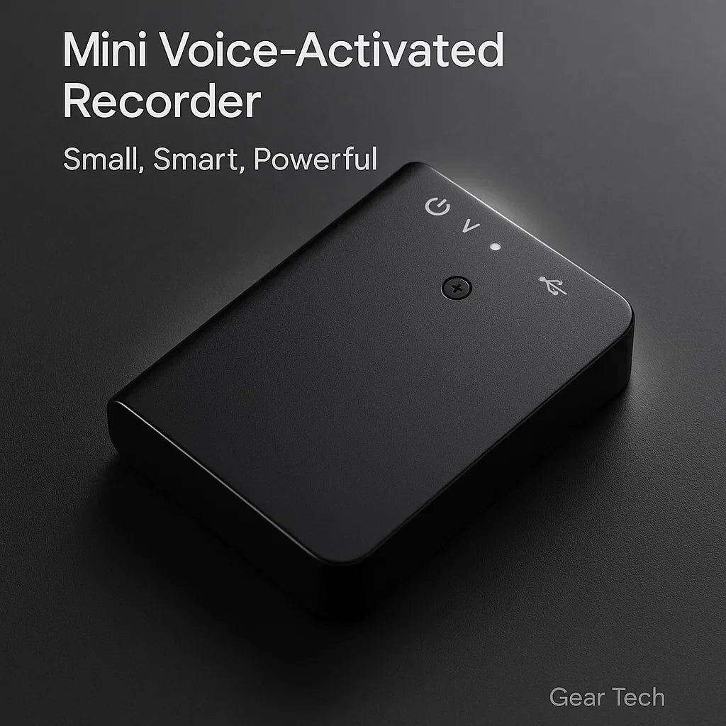 Small Handsfree Digital Voice Recorder