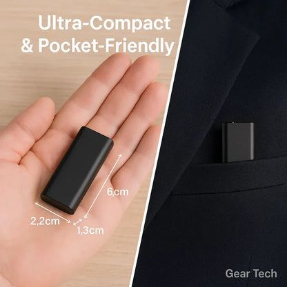 Small Handsfree Digital Voice Recorder