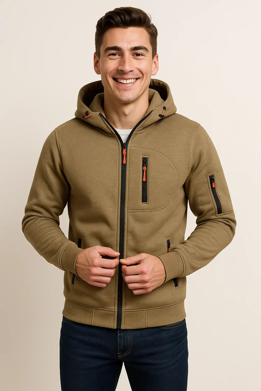 Men's Functional Hooded Jacket