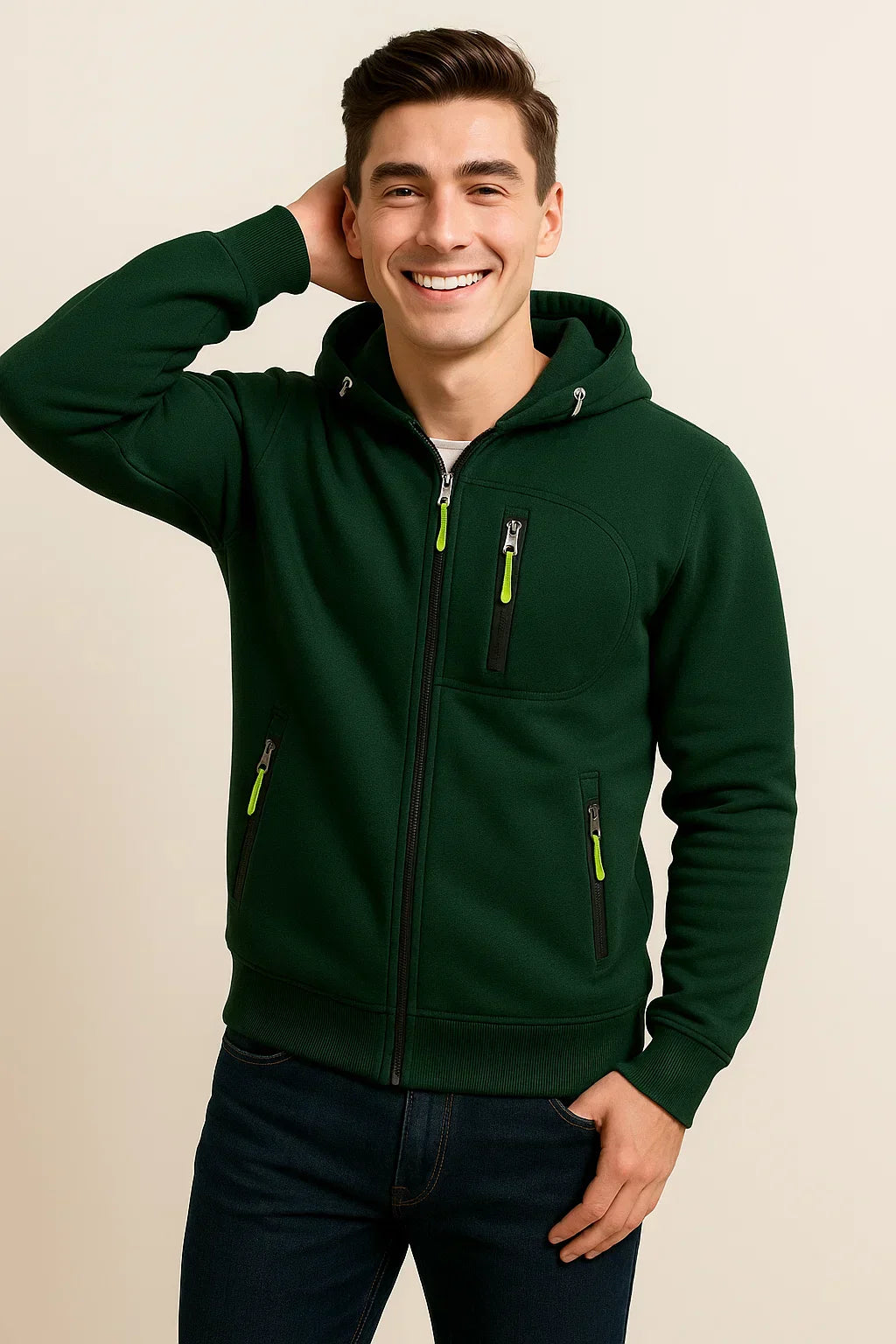 Men's Functional Hooded Jacket
