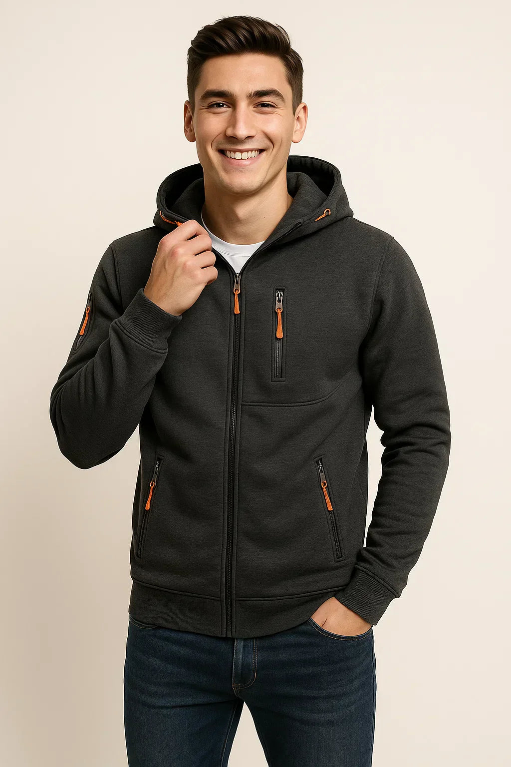Men's Functional Hooded Jacket