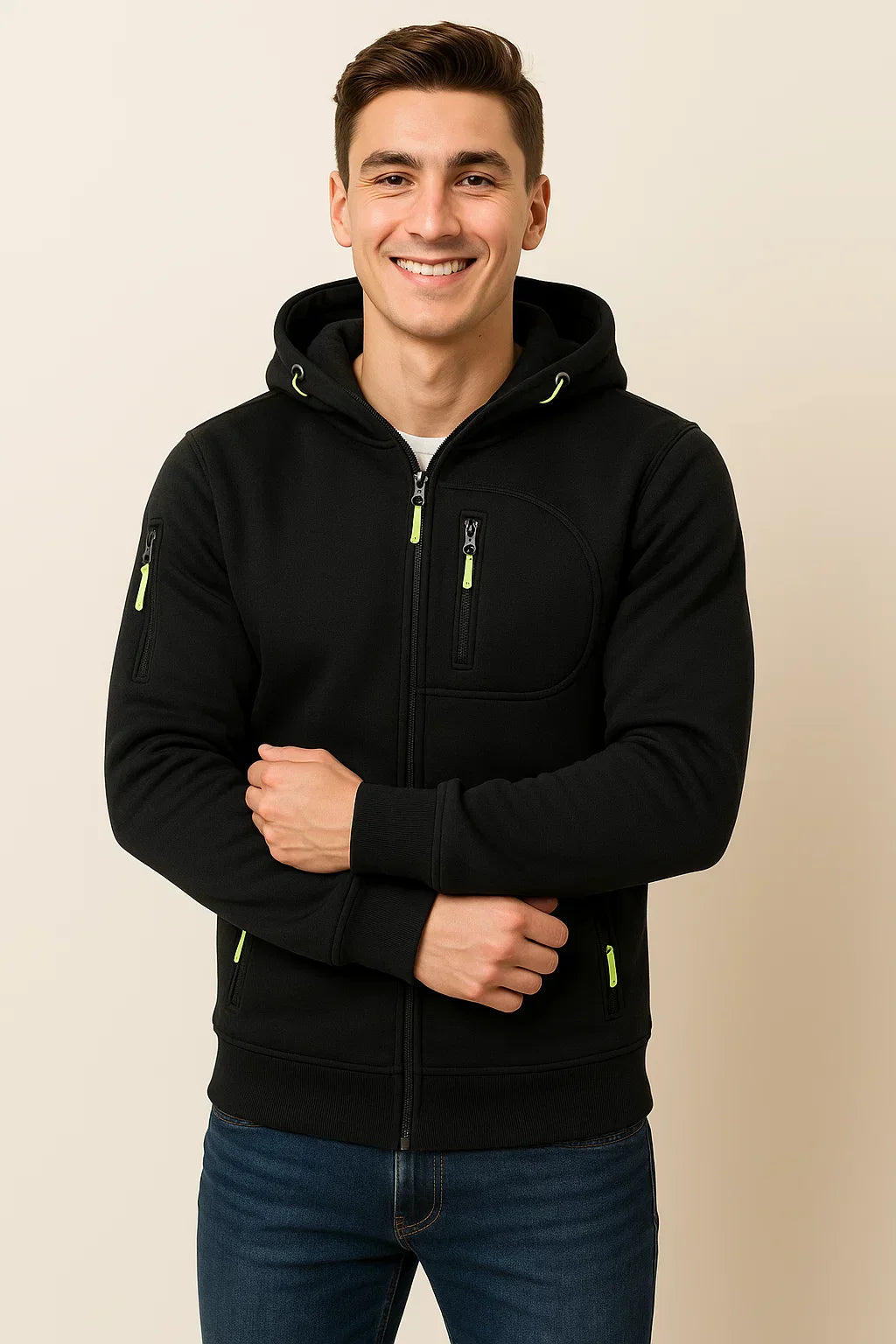 Men's Functional Hooded Jacket