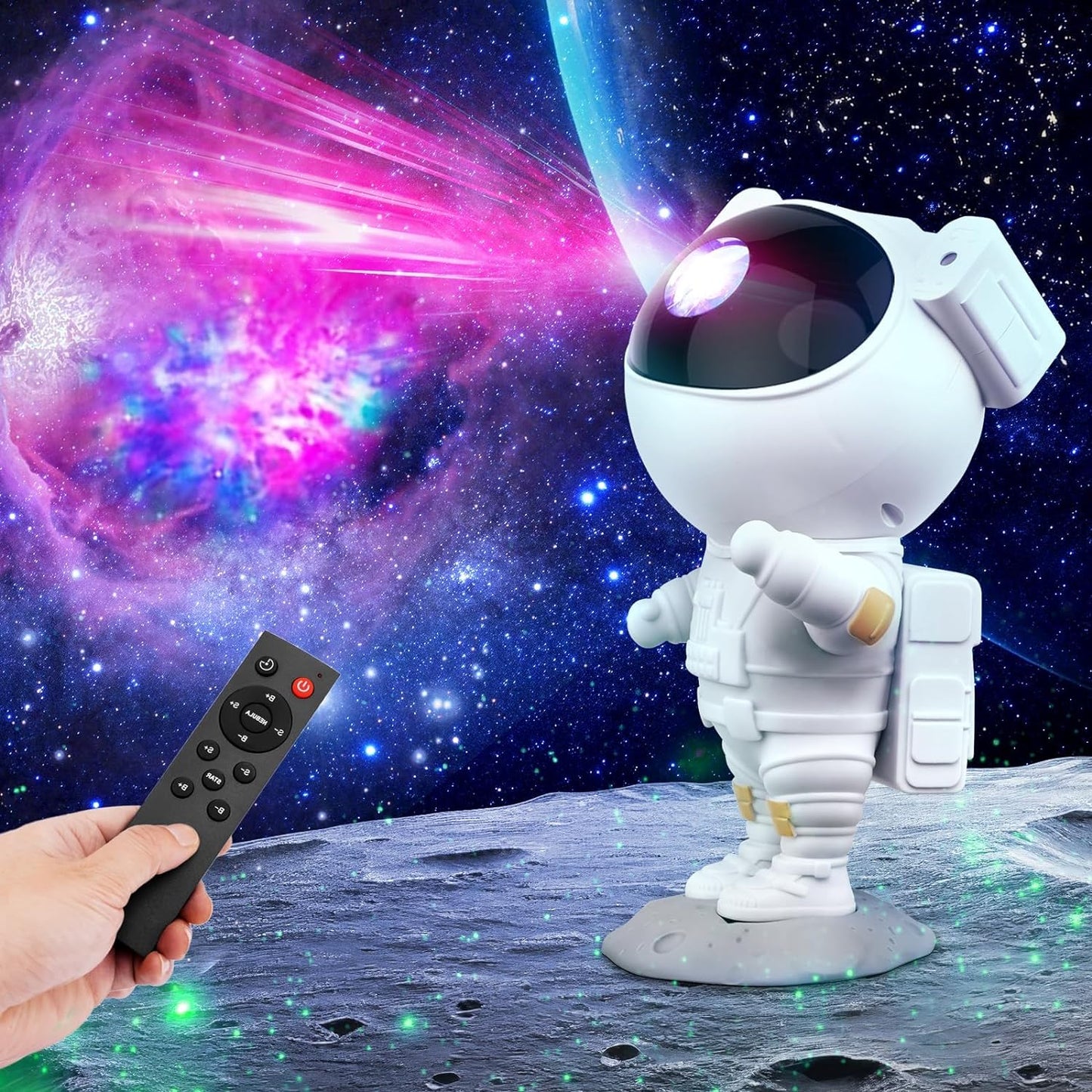ASTRONAUT PROJECTOR-With Loudspeaker-Nora Luxe