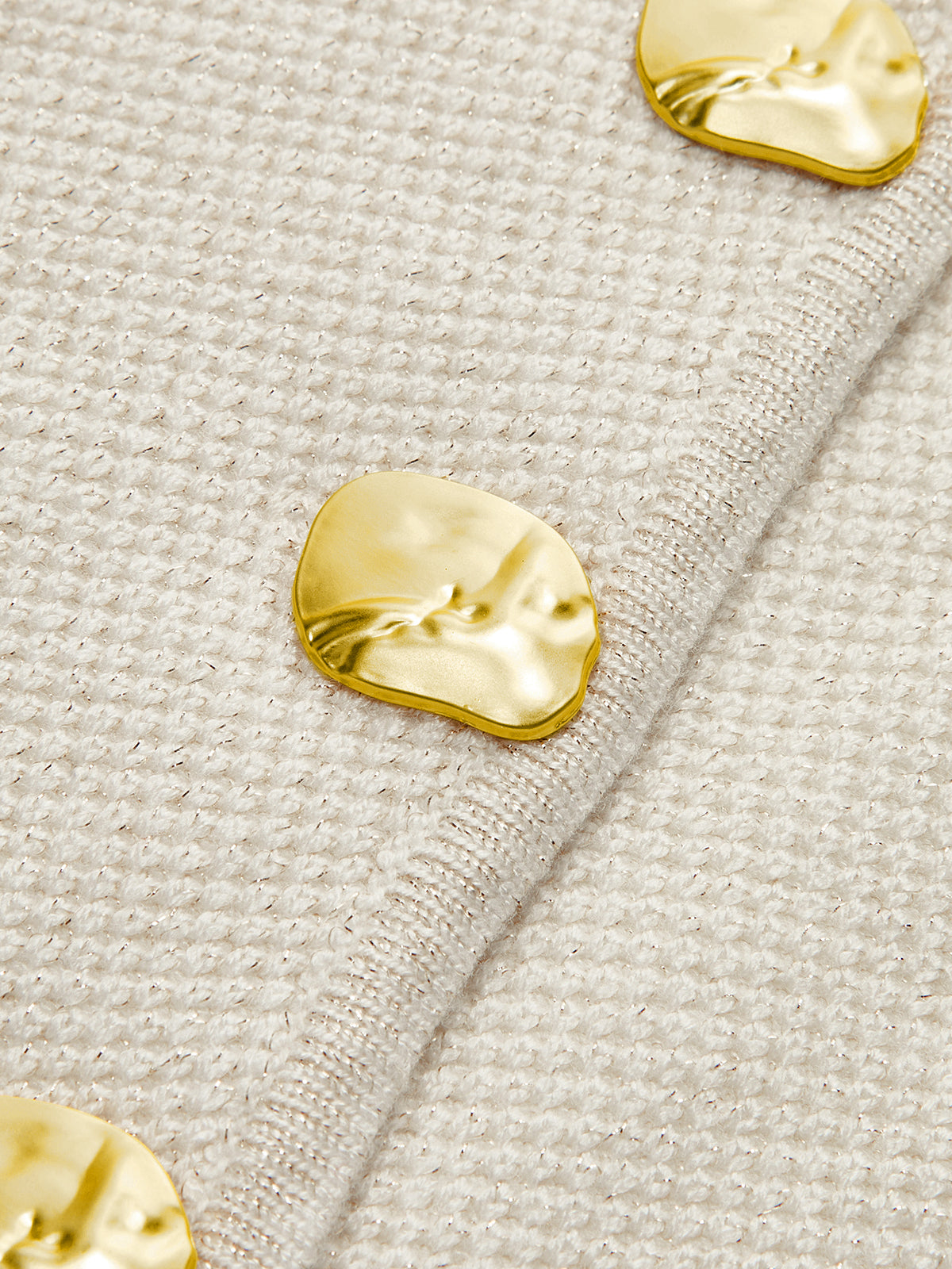 Unique Off Center Button Vest