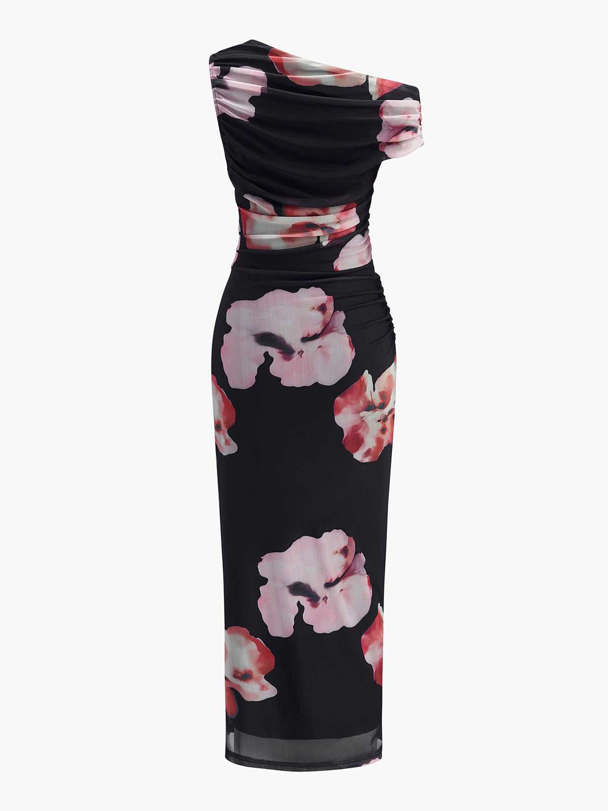 Chic Off Shoulder Floral Lace Dress
