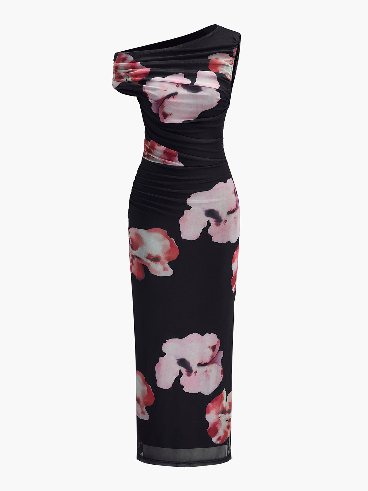 Chic Off Shoulder Floral Lace Dress - Pexav