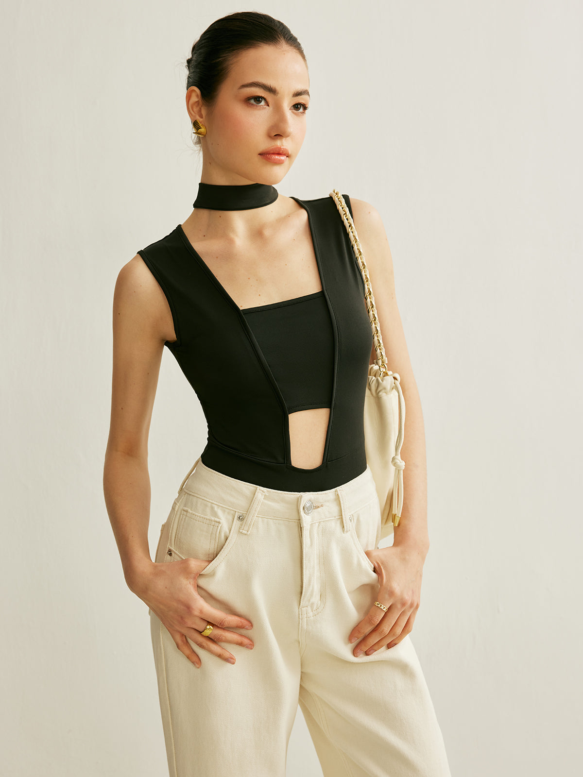 Sporty Seamless Tank Bodysuit