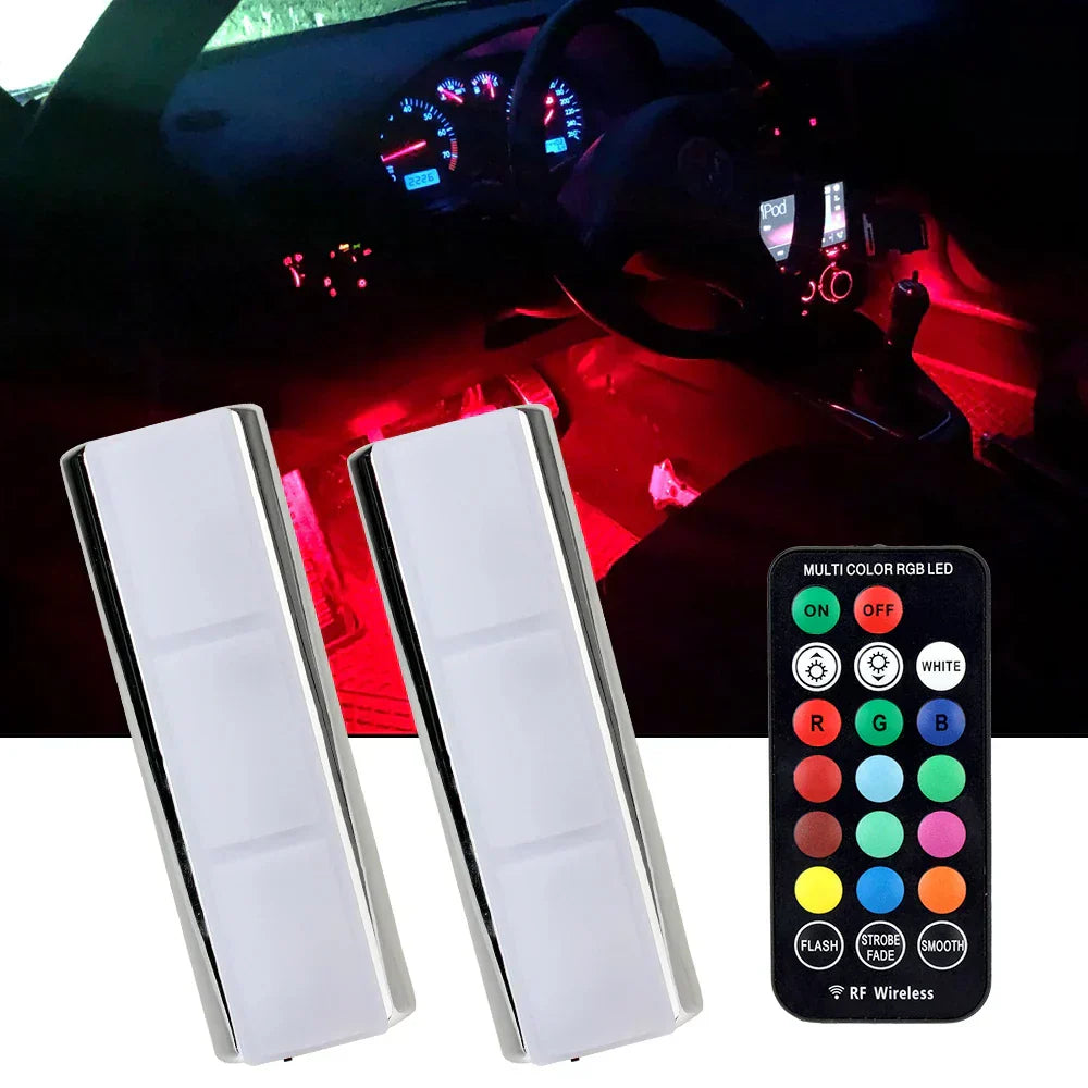 Bright Car Interior LED Lights - GlowRide - Pexav