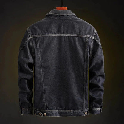 Vintage Style Blue Jeans Jacket