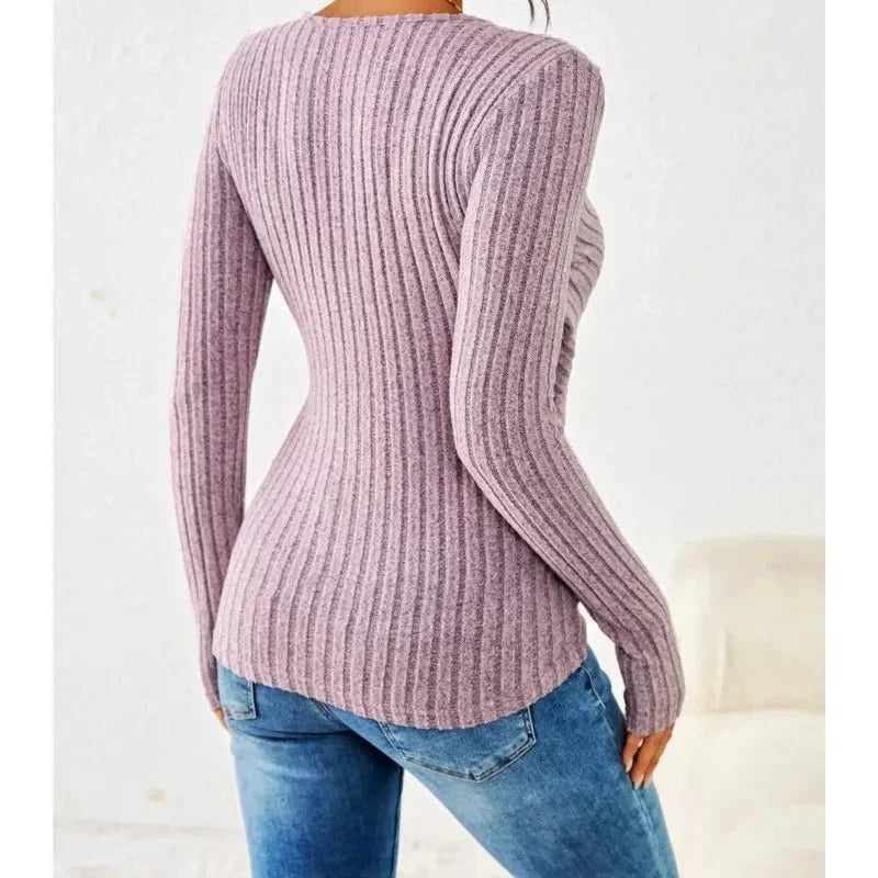 Slimming High Waist Long Sleeve Shirt
