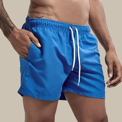 Image of Austin | Men's Drawstring Waist Swim Shorts