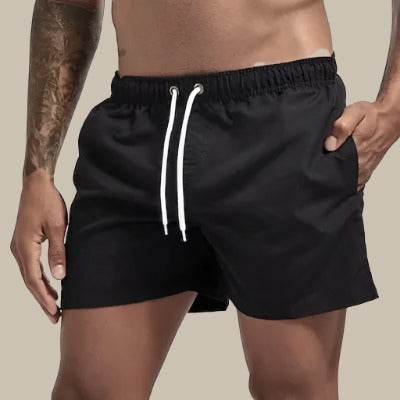 Image of Austin | Men's Drawstring Waist Swim Shorts