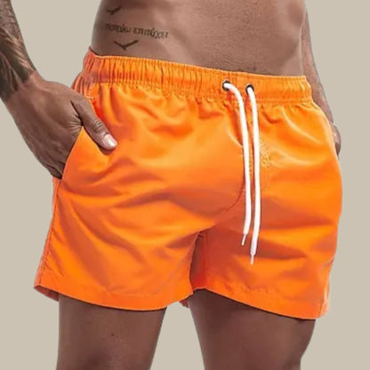 Image of Austin | Men's Drawstring Waist Swim Shorts