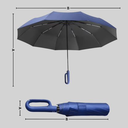 Windproof Compact Automatic Umbrella
