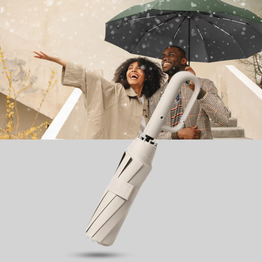 Windproof Compact Automatic Umbrella