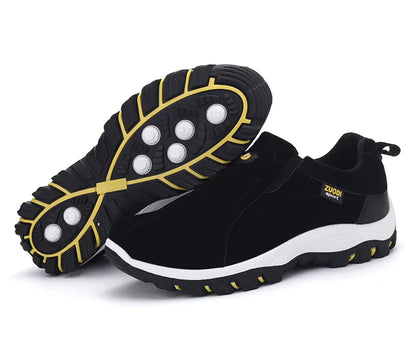 Axel Comfort Walkers | Supportive Walking Footwear-5-Black-Nora Luxe
