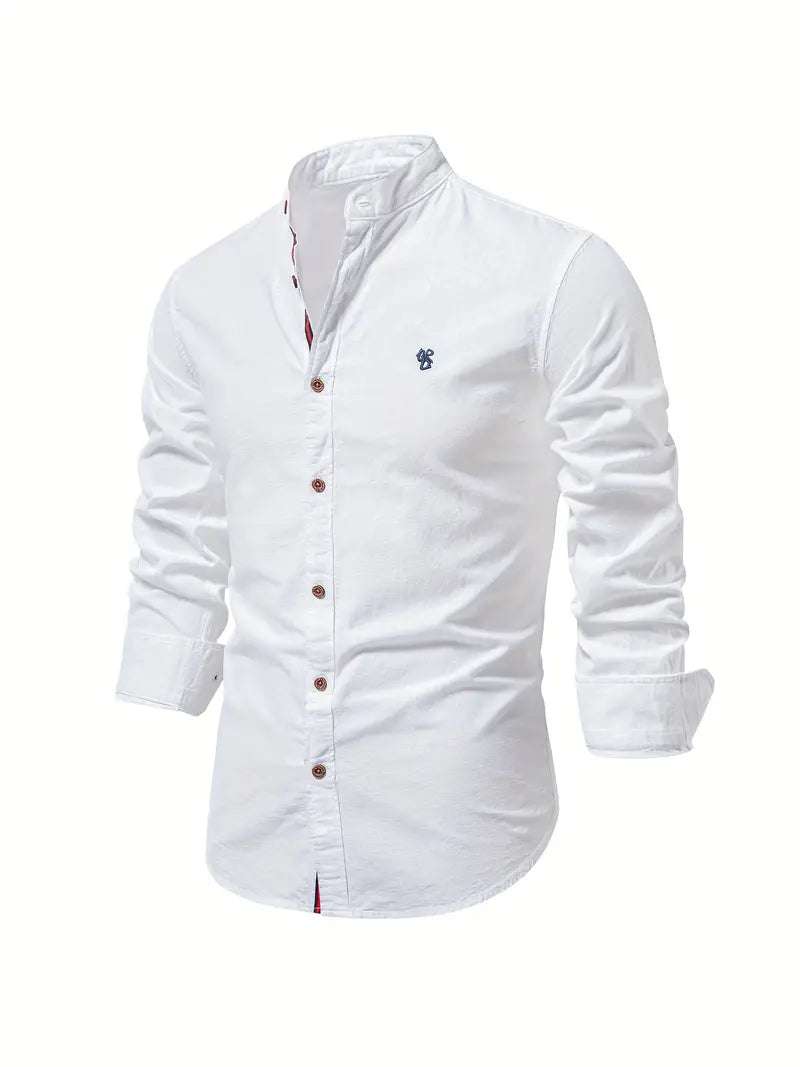 Classic Men's Slim Fit Dress Shirt - Nocini