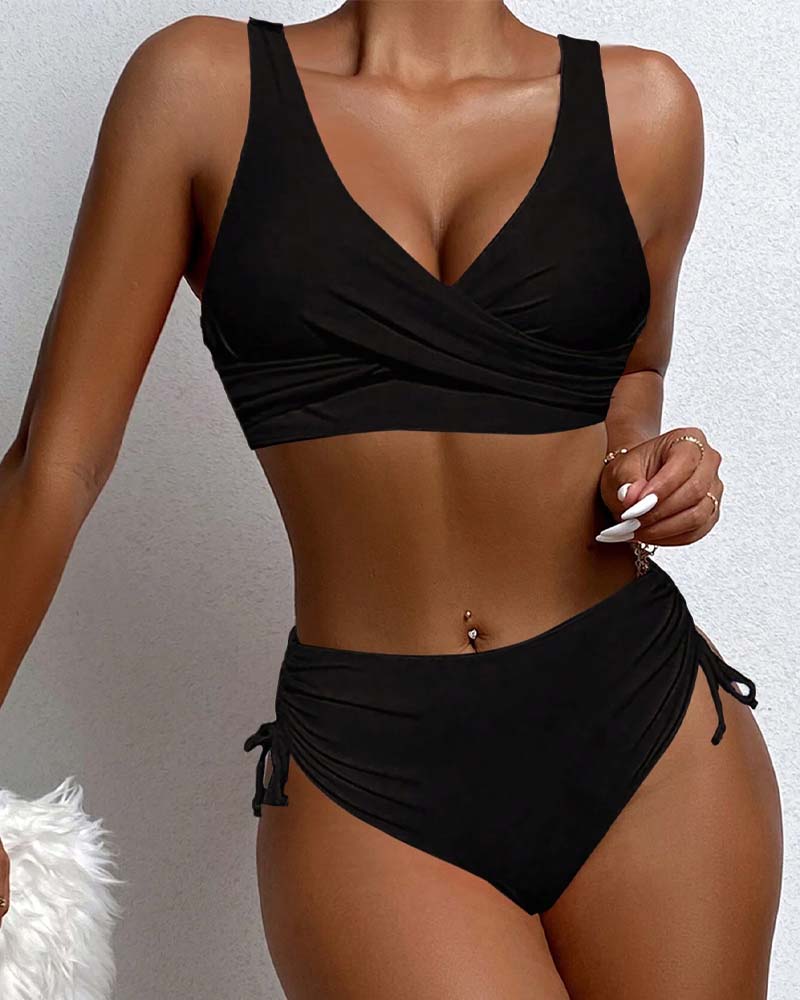 Women's Beachy Halter Bikini Set - Nocini