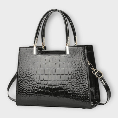Shiny Alligator Print Fashion Purse