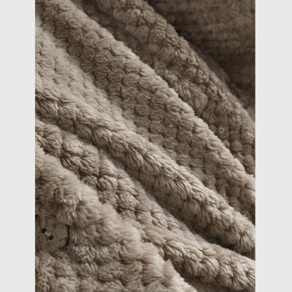 Warm Fleece Hooded Jacket