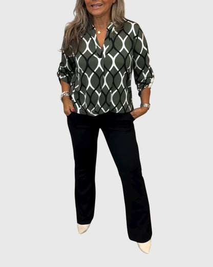 Elegant Casual Women's Blouse - Nocini