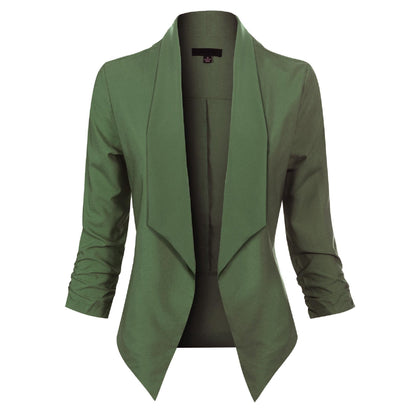 Classic Oversized Women's Long Blazer Jacket