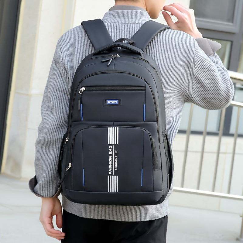 Tough Genuine Leather Mens Backpack - Olytrend