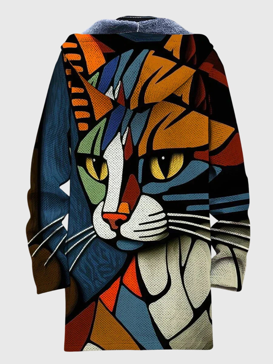 Fashionable Printed Women's Jacket