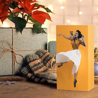 Decorative Floral Tissue Holder