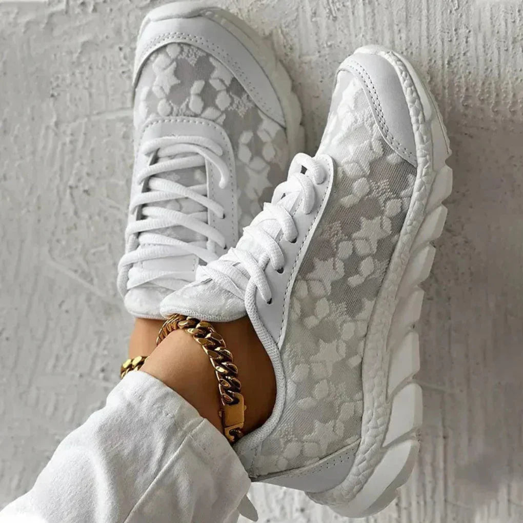 Comfortable Women's Airy Star Design Running Shoes