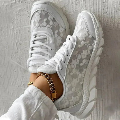 Comfortable Women's Airy Star Design Running Shoes