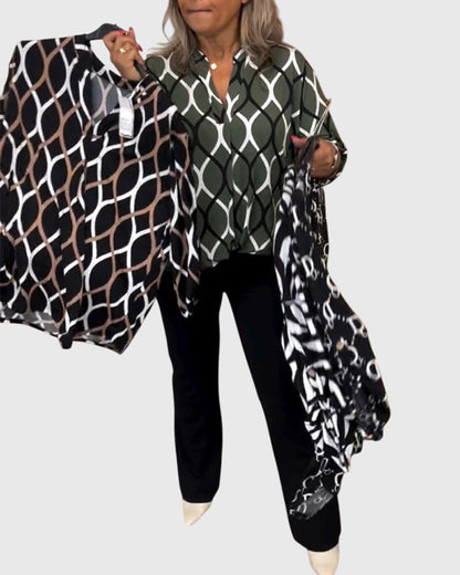 Elegant Casual Women's Blouse