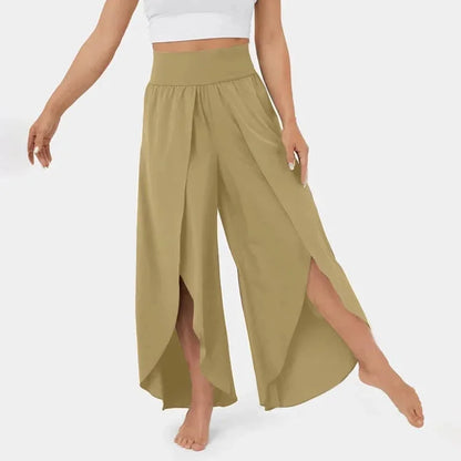 Comfortable High Waisted Wide Leg Yoga Pants