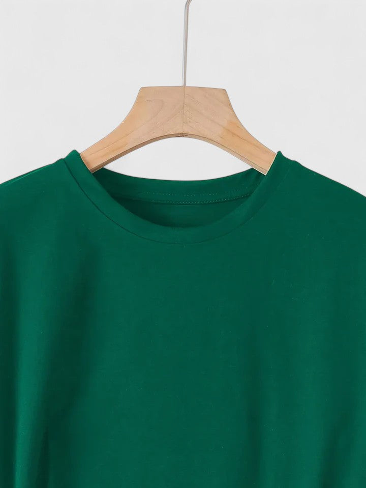 Soft Casual Short Sleeve Tee Shirt