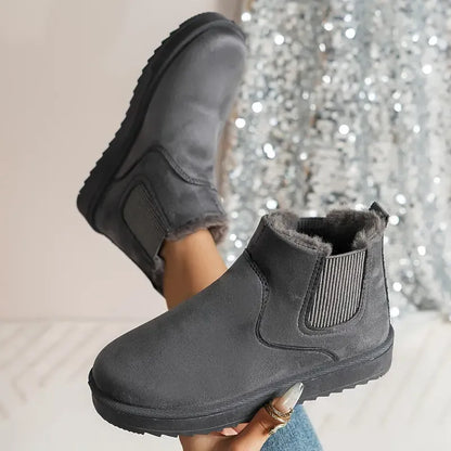 Classic Ankle Short Leather Boots