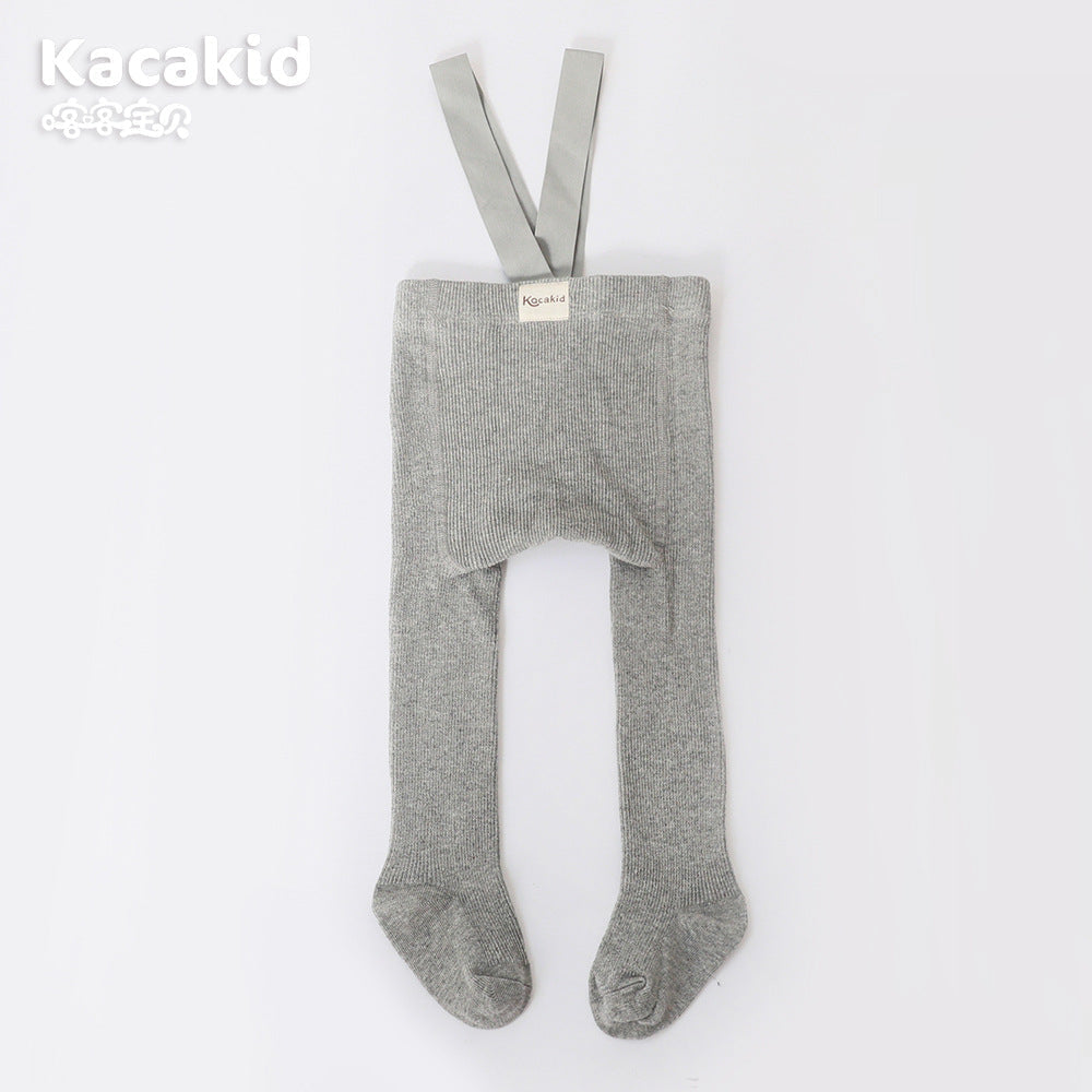 Comfortable Kids High Waisted Knit Pants - Pexav