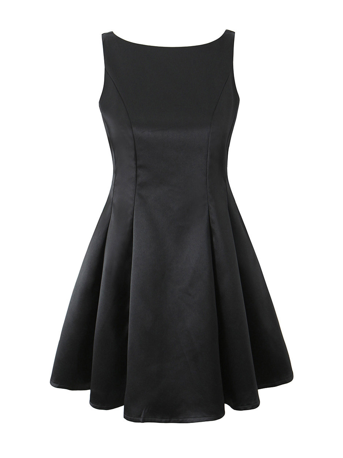 Flowy Open Back Summer Dress - Pexav