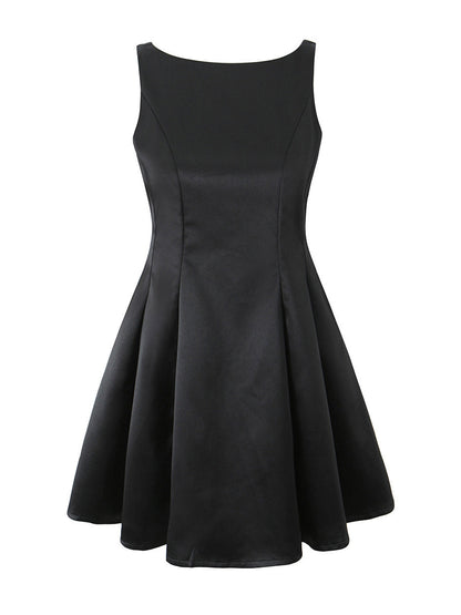Flowy Open Back Summer Dress - Pexav