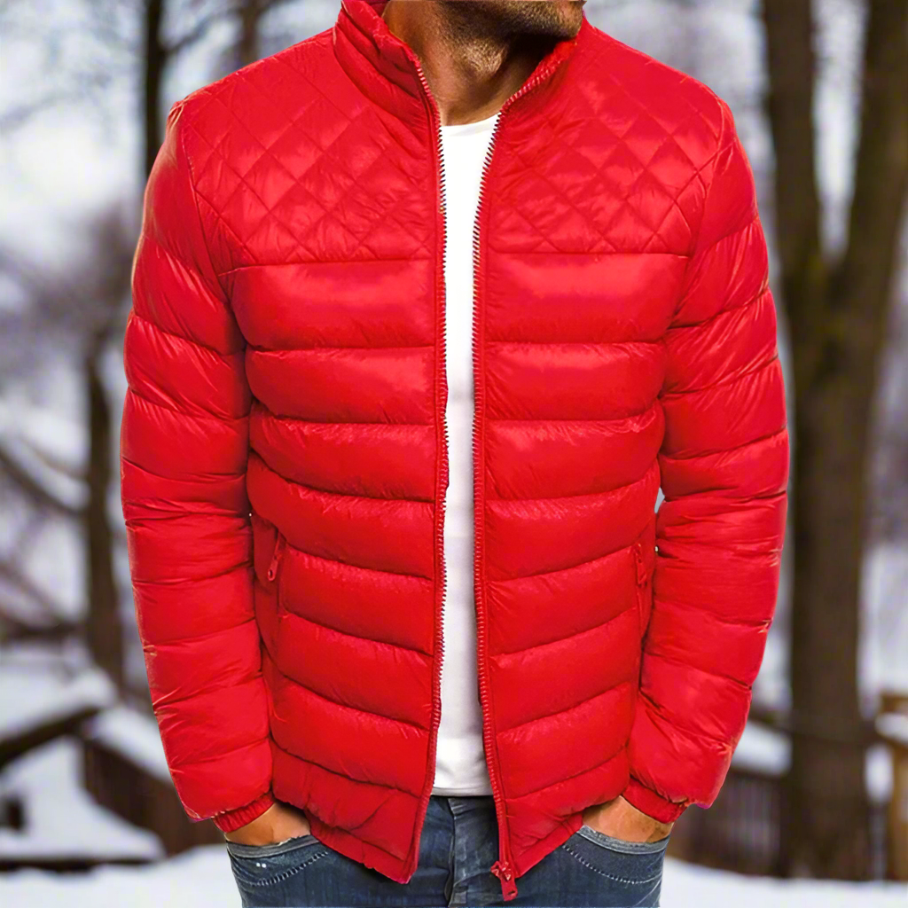 Warm Padded Zip Jacket