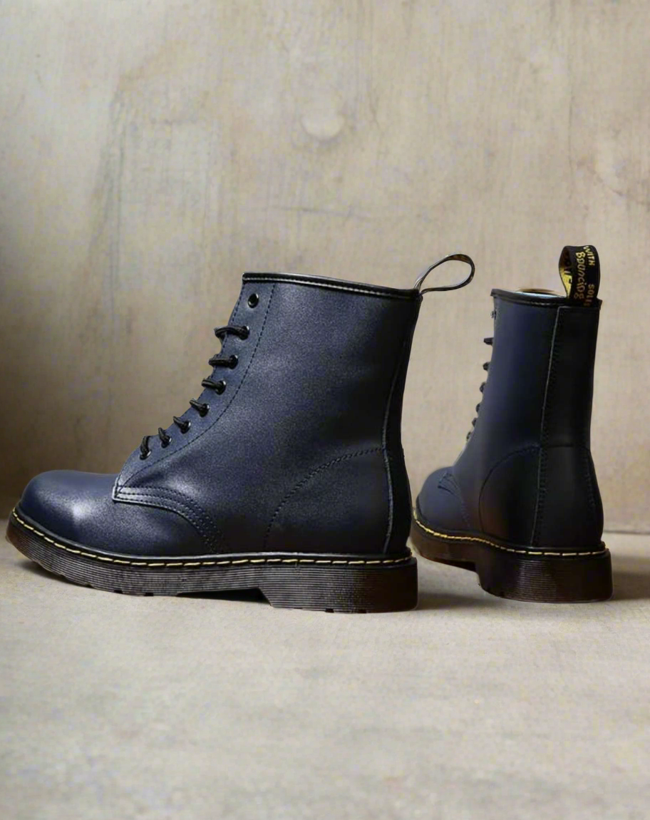 Tough Mens Ankle Boots Comfortable Lace Up Shoes