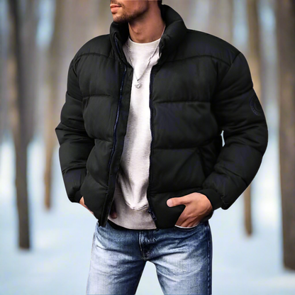 Warm Waterproof Men's Down Puffer Jacket