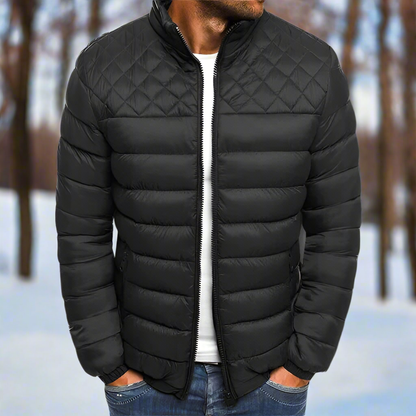 Warm Padded Zip Jacket - Nocini