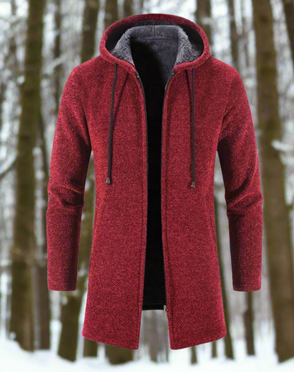 Classic Men's Long Warm Parka Coat