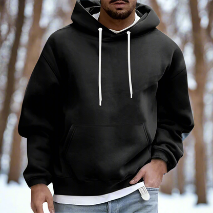 Comfortable Mens Cotton Hooded Sweatshirt