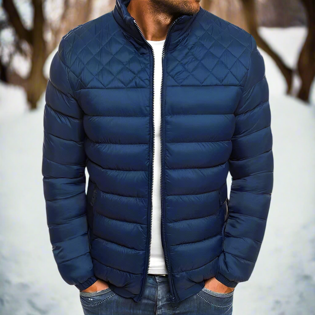 Warm Padded Zip Jacket