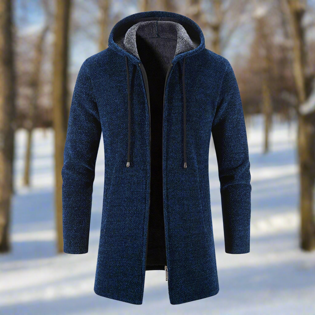 Men's Waterproof Hooded Parka Jacket - Nocini
