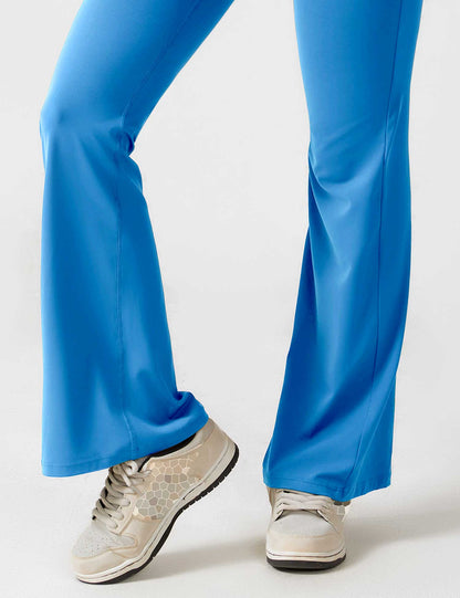 Backless jumpsuit with flared trousers – Liv-Dark blue-S-Nora Luxe