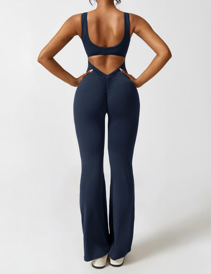 Sleeveless Wide Leg Jumpsuit for Women - Pexav