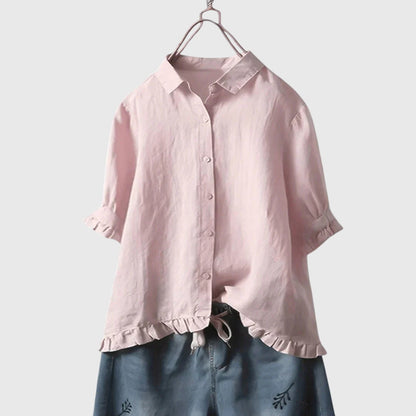 Classic Casual Women's Cotton Shirt